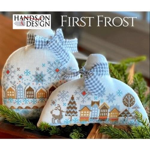 Winter Snow Town 29-29 Cross Stitch Set Cross-stitch Kit Embroidery Needlework Craft Packages Cotton Fabric Floss