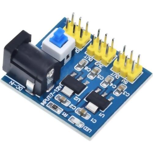DC-DC 12V To 3.3V 5V Buck Step down Power Supply Module For Arduino