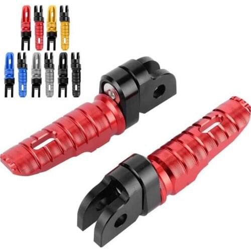 Motorcycle Front Footrests Front Left Right Pairs Fit for Yamaha MT-03 MT-25 MT-07 MT-09 R3 XJ6 Motorcycle Accessory