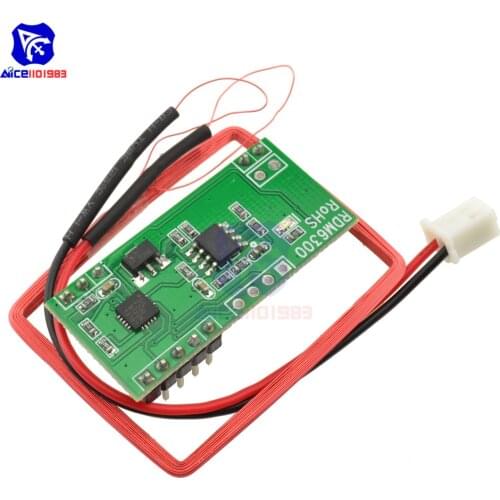 125KHz EM4100 RFID Card Key ID Reader NFC Module RDM6300 RDM630 Access System Controller Board 5VDC UART TTL RS232