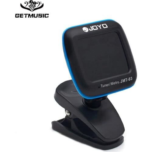 JOYO JMT-03 Portable Guitar Tuner Metronome Digital Tuner Clip Mic for Chromatic Guitar Bass Ukulele Violin