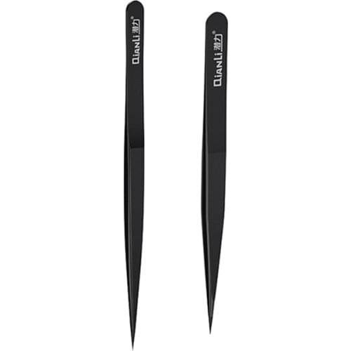 Qianli 0.1mm Hand Polish 3D Tweezers High Precision Sharp Fly Line Super Hard Tweezer for Plant Tin IC Chip Micro Repair