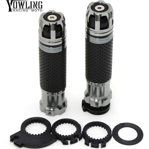 For HONDA cbr 600 rr/f4i/f4 vfr 800 steed 1000rr cb1000r Motocross Sportster Hand Grips Motorcycle Grips Bar Handlebar Handle