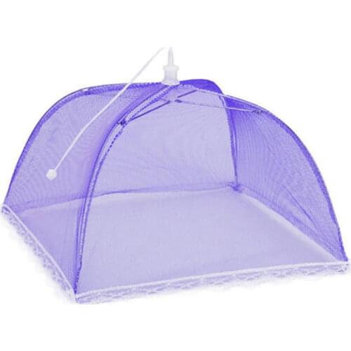 Foldable Anti-mosquito Fly Dish Cover Party BBQ Mesh Cover Kitchen Specialty Tool Pop Up Eco-friendly Food Cover Kitchen Gadgets