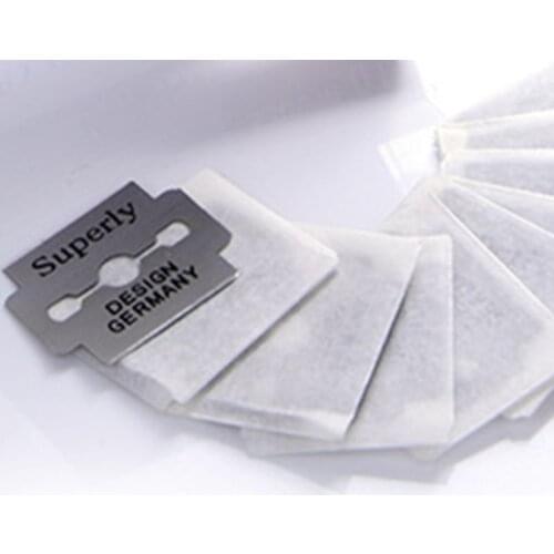 100 Pcs/box Replacement Blade Dead Skin Corn Remover Nail Art Pedicure Blades Foot Care Tool MOLF