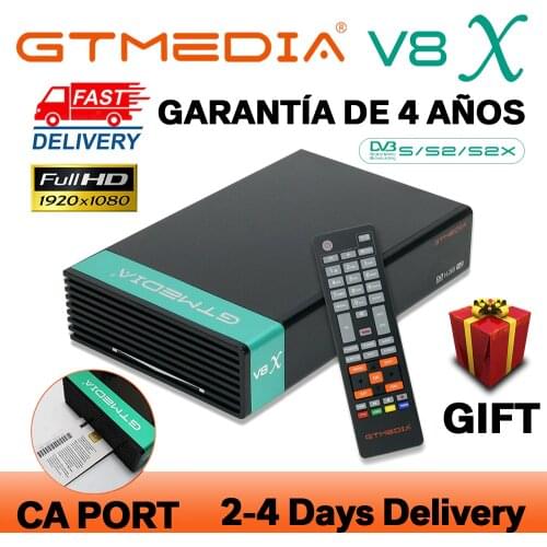 Full HD GTmedia V8 Nova DVB-S2 Satellite Receiver gtmedia v8x v8 honor support H.265 Built-in WiFi same as GTmedia v9 super