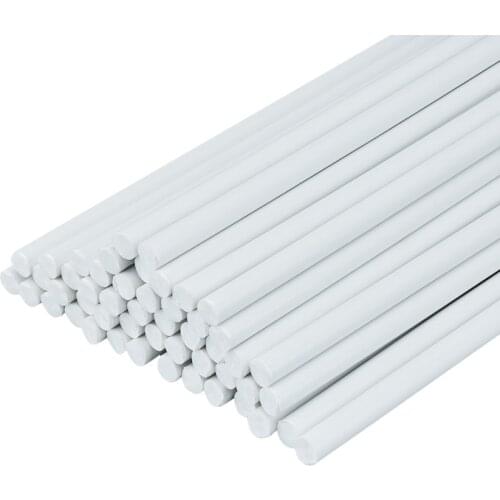 100pcs Dia 0.5mm-2.5mm Styrene ABS Rods Round Rod 500mm Architectural