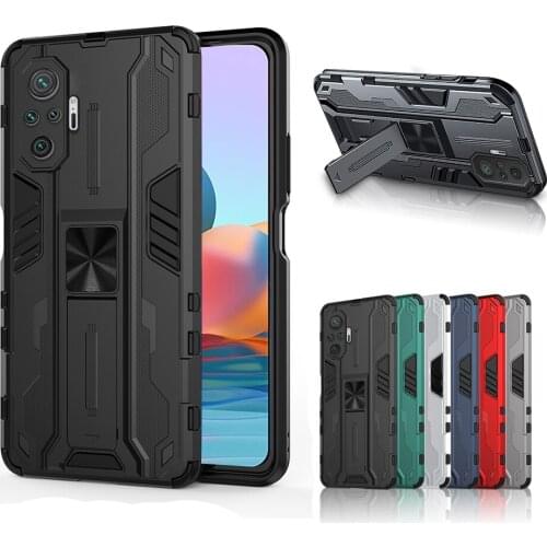 Tpu readmi note 10 pro soft hard combination dual protector phone cover for xiaomi redmi note 10 note10 pro 10pro shell pc capas