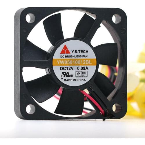 Ultra Quiet For Y.S Tech Yw05010012bl 5010 12v 0.09a Storage Battery Charger Fan