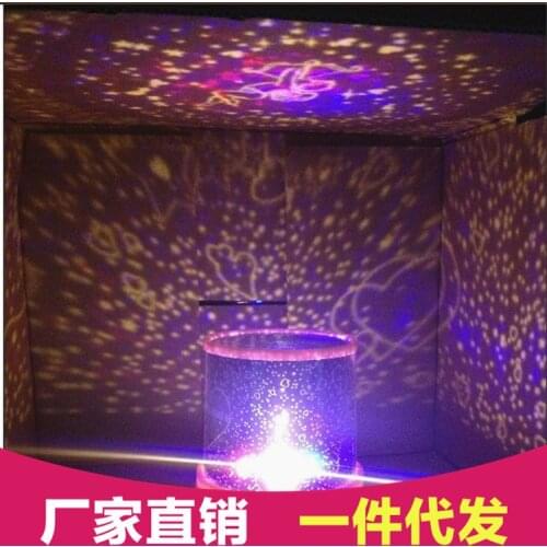 Rotating LED night light projector star sky master projection lamp children room decorative gifts