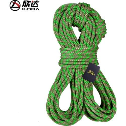 XINDA outdoor power cord mountaineering climbing rope climbing rope safety air defence falling insurance rope equipment 10meter