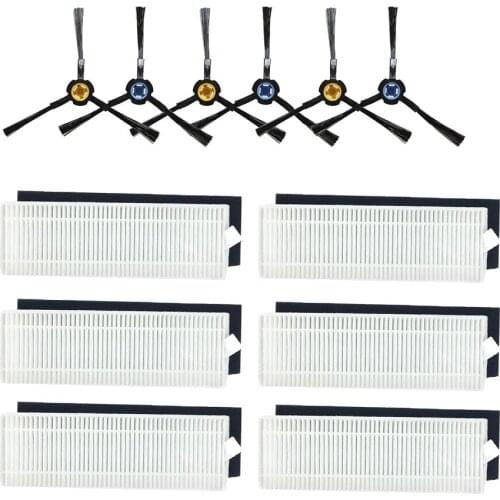 Parts Dust Filter Mop Pad Rag Hepa Filter Side Brush Mop coth Replacement for chuwi ilife A7 A9S robot vacuum cleaner