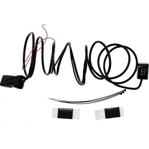 Motorcycle LCD Electronics 6 Speed 1-6 Level Gear Indicator Digital Gear Meter For Ducati Monster 1200 / S 1200 R 2014 - 2017 18