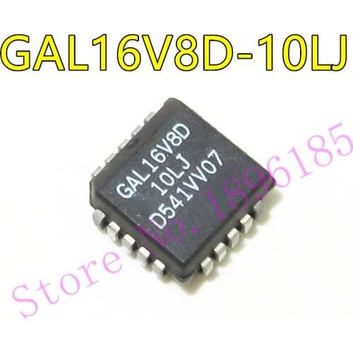 1pcs/lot GAL16V8D-10LJ GAL16V8D-10 GAL16V8D 16V8D PLCC-20 In Stock