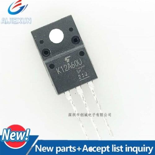 10PCS K12A60U TK12A60U TO-220F MOS N channel 12A 600V