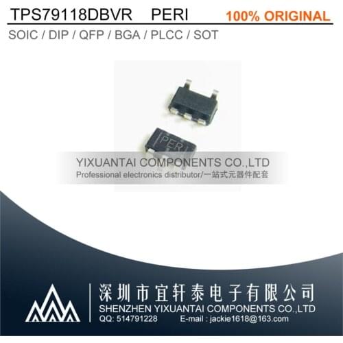 10pcs/lot Free shipping 100% original TPS79118DBVR TPS79118 79118 PERI SOT23-5