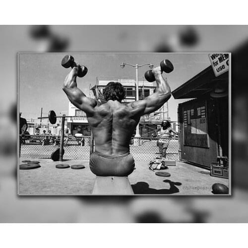 37 Custom Poster Silk Home Deco ARNOLD SCHWARZENEGGER Bodybuilding Motivational Gigantic Strong Wall Art Christmas Gift