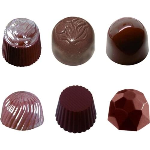 3D Polycarbonate Chocolate Bars Mold Sweet Candy Pudding Jelly Mould DIY baking Pastry confectionery tools