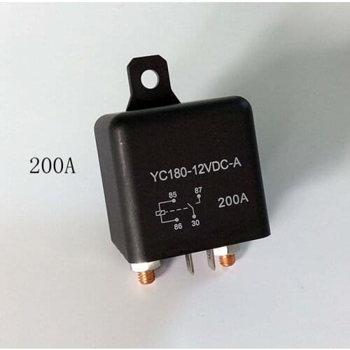 200A high power car relay 12V/24V high current total power switch start relay