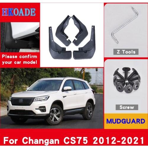 Car Fender Mud Flaps For Changan CS75 2012-2021 Mudguards Splash Guards Fender Mudflaps Car Fender Accessories Car Fender