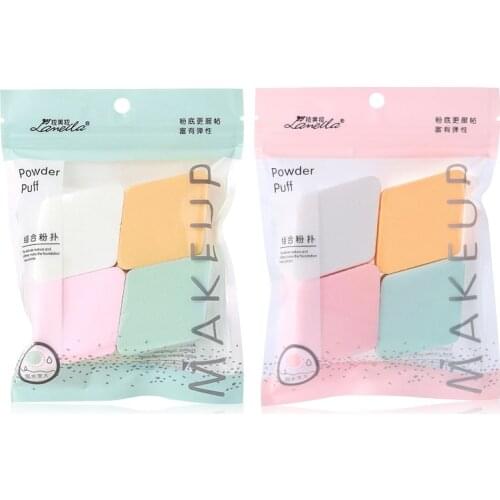 Hydrophilic Polyurethane Foam Diamond Powder Puff Dry and Wet Foundation Makeup