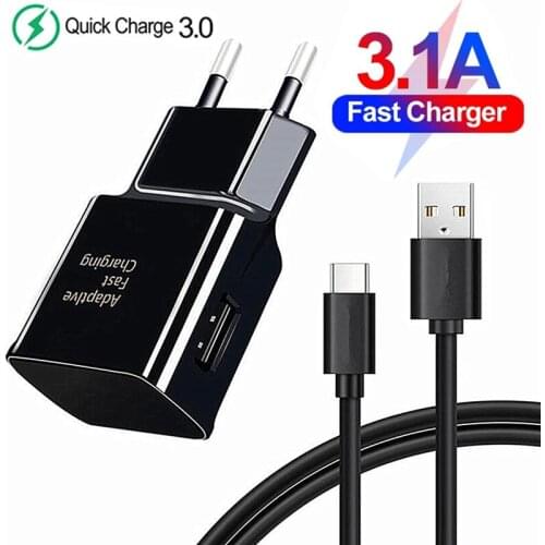 Usb Type C Cable For Samsung S10+ S10 S9 A51 A50 A52 Fast Charging Cabel Usb Data Cord 0.3m 1.5m 2m For Galaxy A31 M31 A22 A20s