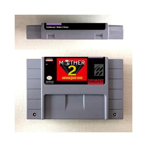 Earthbound or EightBound or EarthReBound or Halloween hack RPG Game Card US Version English Language Battery Save