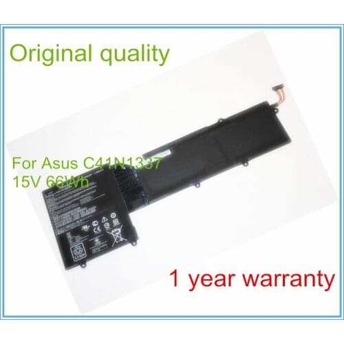 Original New laptop Battery C41N1337 15V 66Wh 8cell for C41N1337 Series Notebook