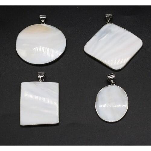 Natural Shell Pendant For DIY Jewelry Making Necklaces Bracelets Earrings Car Accessories Large Size