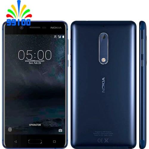 Unlocked Original Nokia 5 Qualcomm 430 Octa Core 5.2inch Screen 2GB + 16GB(support 256GB SD) 13.0MP fingerprint 4G-LTE