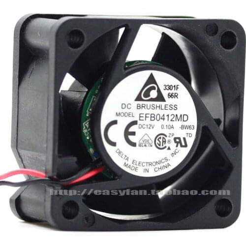 Brand new DELTA 4020 EFB0412MD 12V 0.10A 4cm switch cooling fan