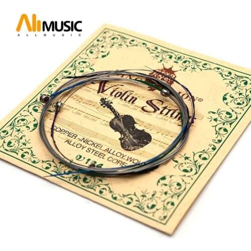 10SET King Lion Violin String Copper-Nickel Alloy Wound Alloy Steel Core .010-.033 Violin Parts