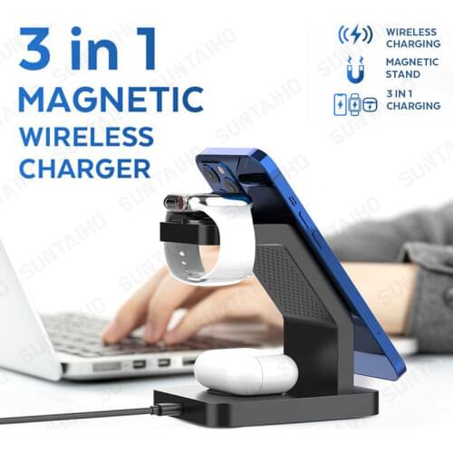 Магнитные беспроводные зарядки для мобильных телефонов Suntaiho China At AliExpress