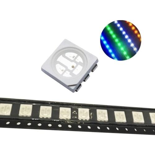 5050 RGB Light-emitting Diode LED Strip Lamp Beads 5050RGB Full-color Led SMD