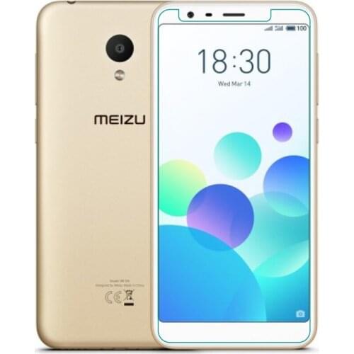 Tempered Glass For Meizu M8c 5.45" 9H 2.5D Protective Film Explosion-proof Clear LCD Screen Protector cover