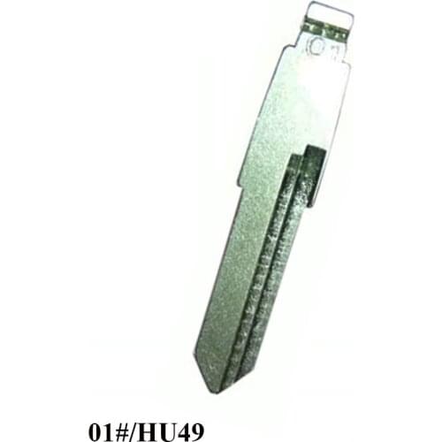 01# HU49 universal folding flip key blade universal middle slot for VVDI Xhorse remote KD remote key blanks car key knife