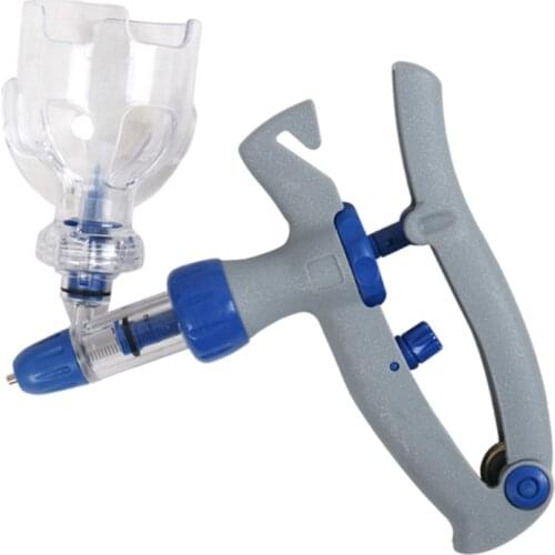 1ml 2ml 5ml Syringe Veterinary Continuous Injector Vaccine Injection Poultry Adjustable Automatic For Chicken Duck Pig cow sheep