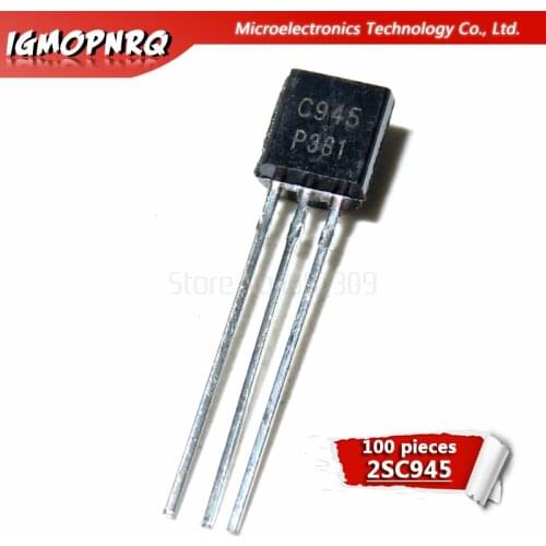 100pcs 2SC945 C945 TO-92 50V BIPOLAR TRANSISTORS NPN new original