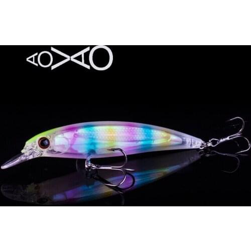 11cm 14g sinking Minnow Wobbler Fishing Lures Fishing Lure Hard Bait Sea Fishing ABS Plastic For Seabass