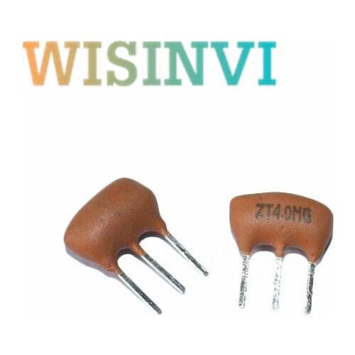 20PCS 4MHz/8MHz/12MHz Crystal Oscillator 3 pins yellow for Induction cooker repair