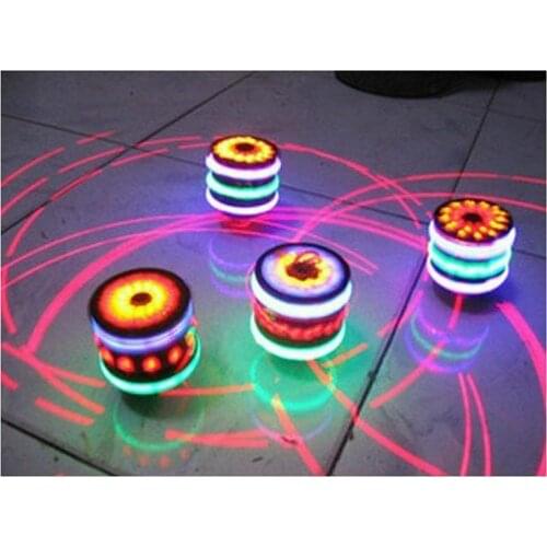 3D Flash Light Spinner Music toys autism stress therapy for Kids Adults