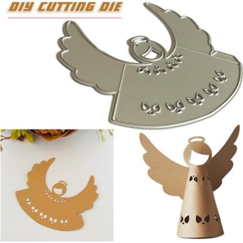 Angel Metal Cutting Dies Stencil Scrapbooking DIY Album Stamp Paper Card Embossing Decor Craft
