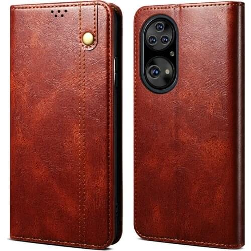 P50 Pro 5g 2021 Luxury Case Leather Card Slot Magnet Book Texture Skin For Huawei P50 Case Huawei P50 Pro P 50 P50pro Flip Cover