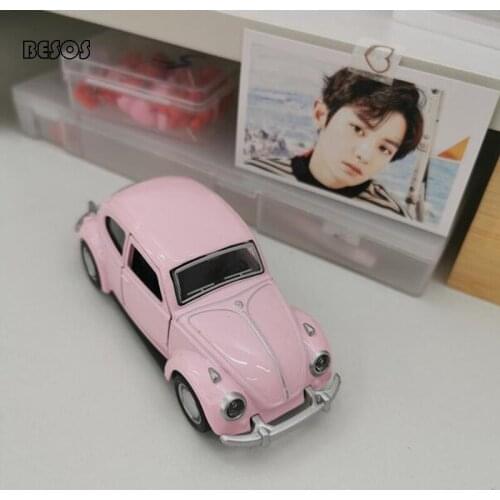 Girl Heart Room Pink Classic Car Shooting Decoration Home Decoration Children Creative Cute Toy Gift Pink Classic Car B0153M