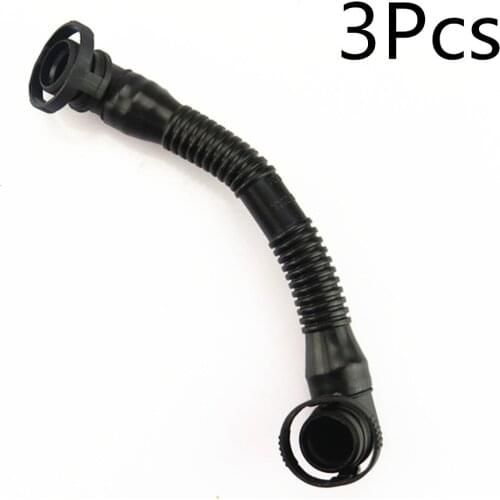 FHAWKEYEQ 3 Psc Engine Exhaust Hose Breathing Vent Pipe 3.0 V6 For A4 A6 A8 06C 103 235 A 06C 103 235 N 06C 103 235A 06C103235N