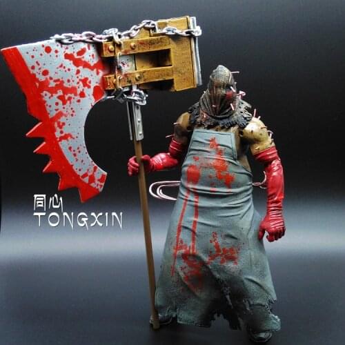 Walking Dead Butchers Executioner Zombie Lyon Licker Umbrella Moving Action Figure Model H9