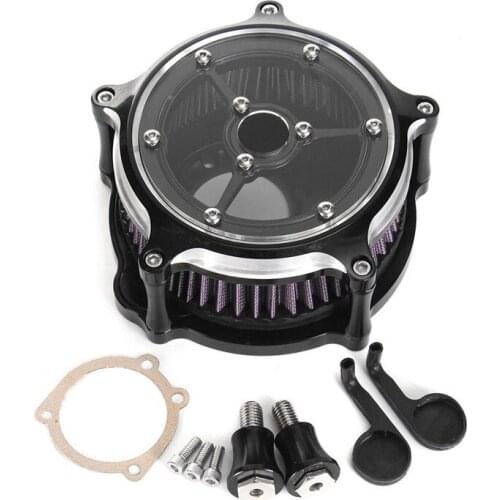 Motorcycle Groove Clarity Air Cleaner Intake Filter For Harley 2008-2016 Electra Glide FLHX FLTR FLHTK FLHTKL