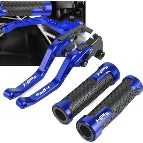 Motorcycle Adjustable CNC Brake Clutch Lever Motorbike 7/8'' 22MM Handle bar Grips For BMW HP2 EnduRo 2008 2007 2006 2005 HP 2
