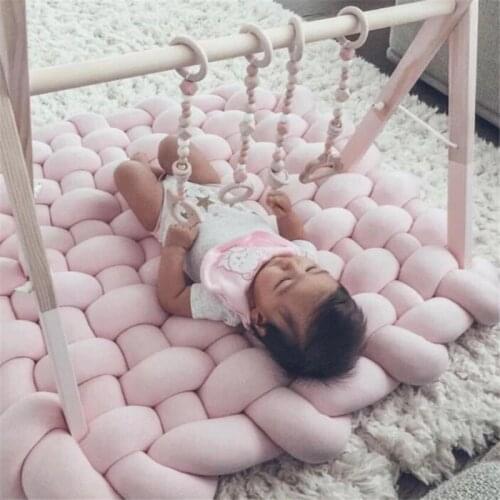 Nordic Baby Ring-pull Play Gym Kid Room Decor Wooden Educational Nursery Sensory Frame Toy Toddler Clothes Rack Gift For Newborn