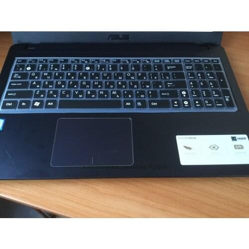 15.6" Laptop keyboard cover protector Russian For Asus R540L 540L F556 R558 X550 X554L R540UP R557L R556UJ R558U L5900U R541U
